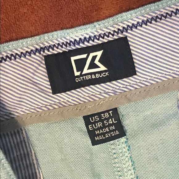 NWT Men’s Cutter & Buck Blue Shorts- 38T - Picture 5 of 9